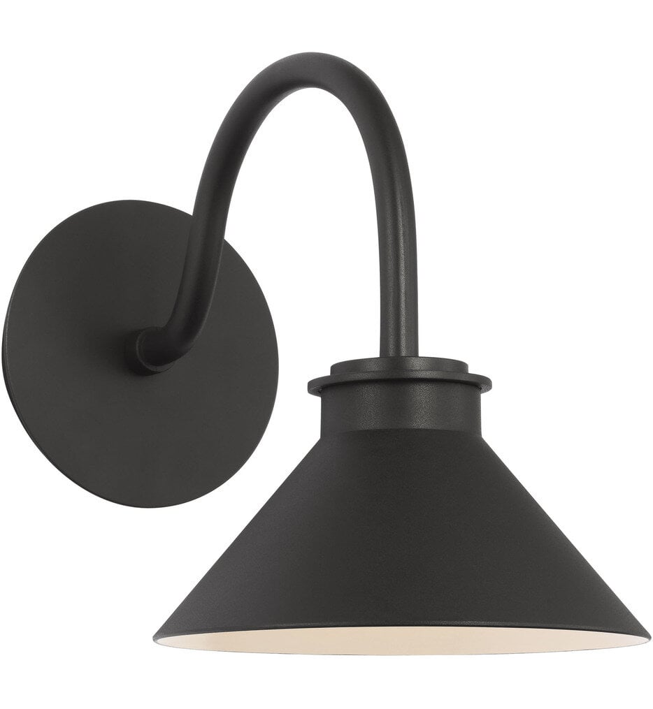 Visual Comfort Studio SLO1001TXB L1 Modern Barn Light 10.5 Outdoor Wall Sconce Lamps