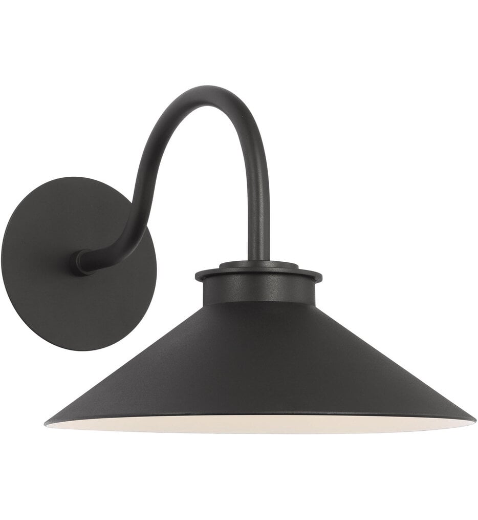 Modern Barn Light 12" Outdoor Wall Sconce