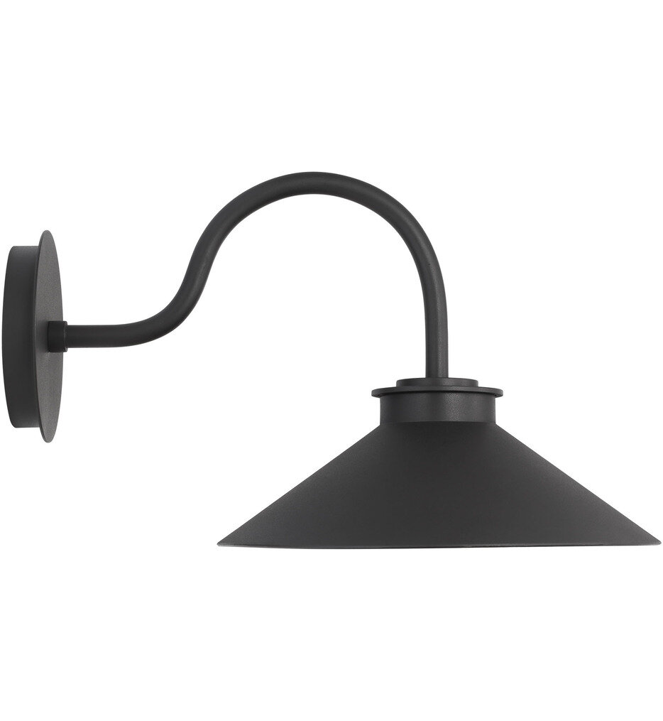 Modern Barn Light 12" Outdoor Wall Sconce