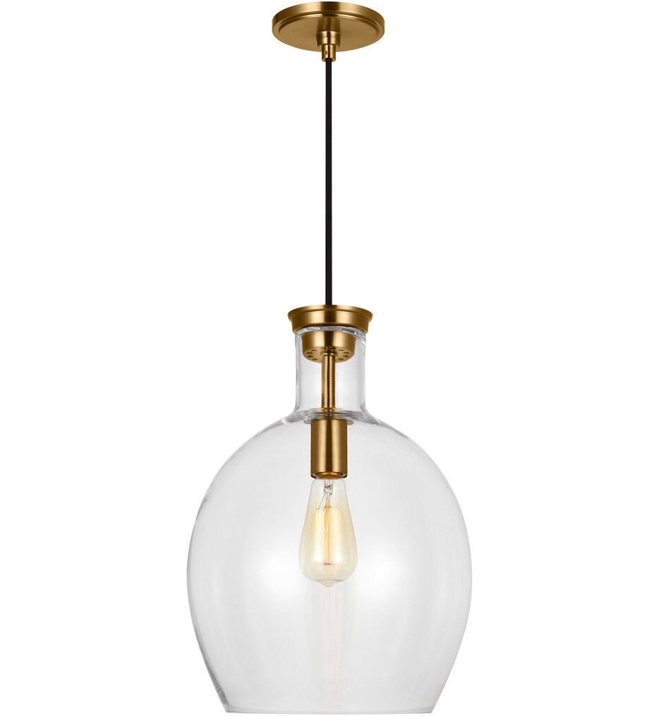 Visual Comfort Studio - TP1151BBS - Thomas O'Brien - Vaso 12" Pendant