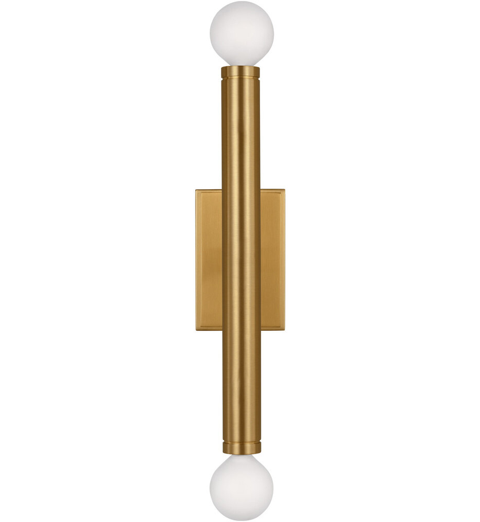 Visual Comfort Studio - TW1122BBS - Beckham Modern 11.75" Wall Sconce