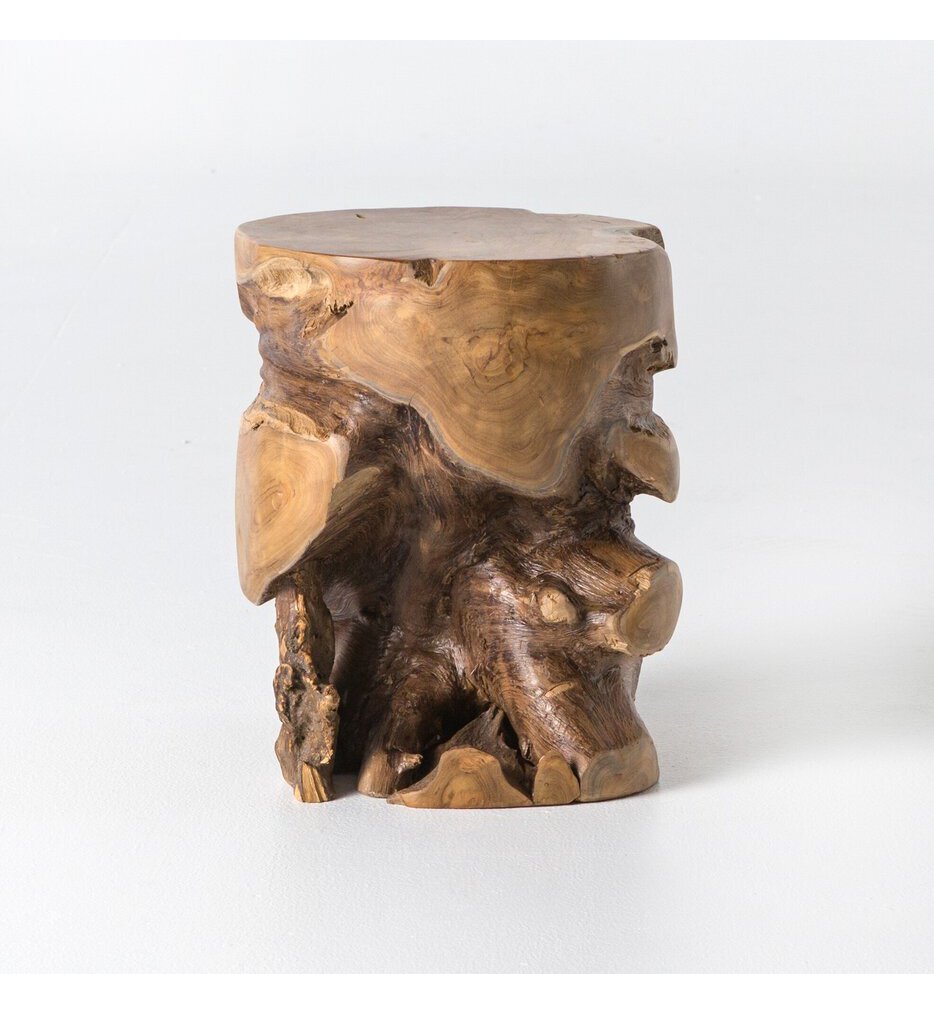 Four Hands - Teak 15.75" Outdoor Stool