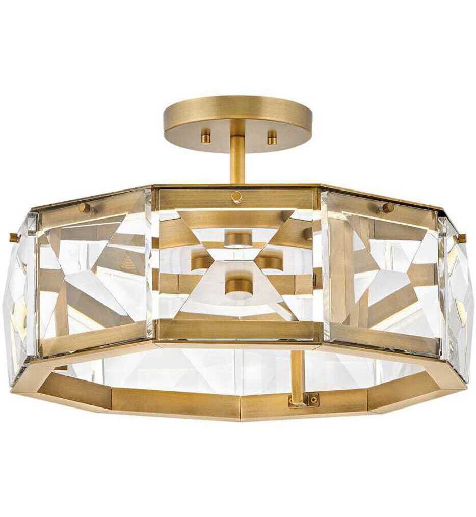 Fredrick Ramond - Jolie 19.5" Semi-Flush Mount
