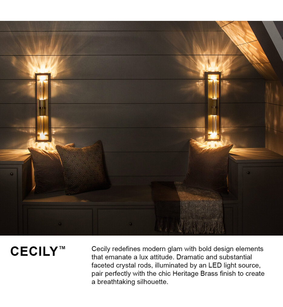 Cecily 23.25" Wall Sconce