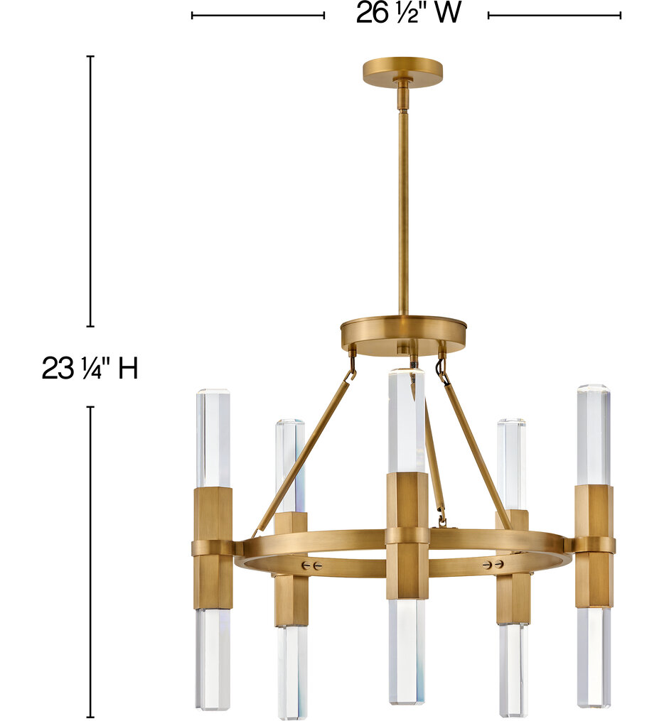 Cecily 26.5" Chandelier