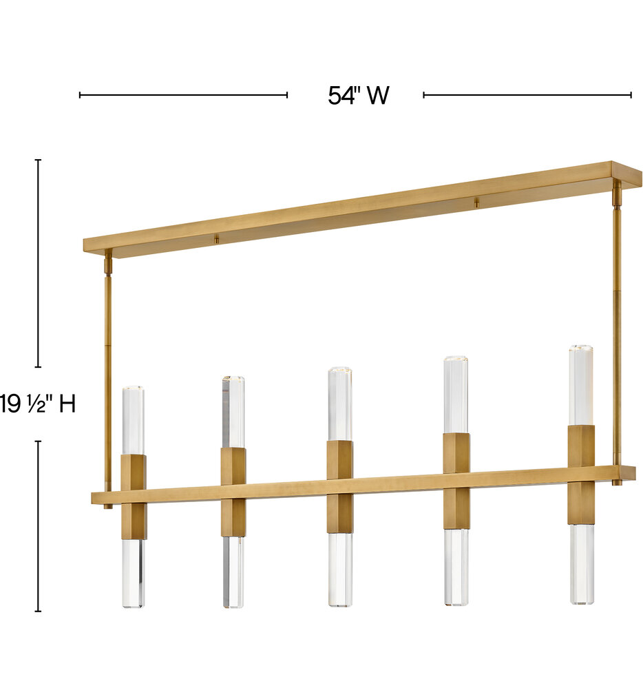Cecily 54" Chandelier