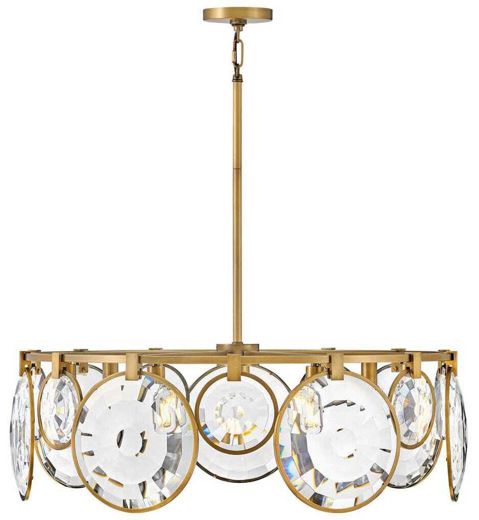Fredrick Ramond - FR31265HBR - Nala 31" Chandelier