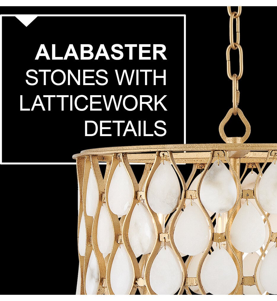 Estie 16" Semi-Flush