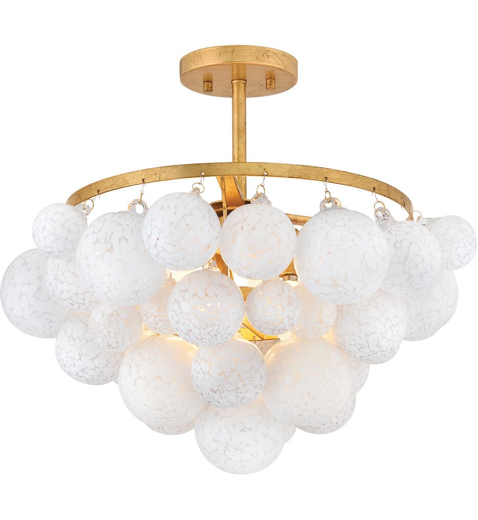 Marabel 20.5" Semi-Flush Mount