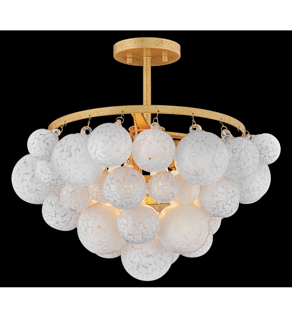 Marabel 20.5" Semi-Flush Mount