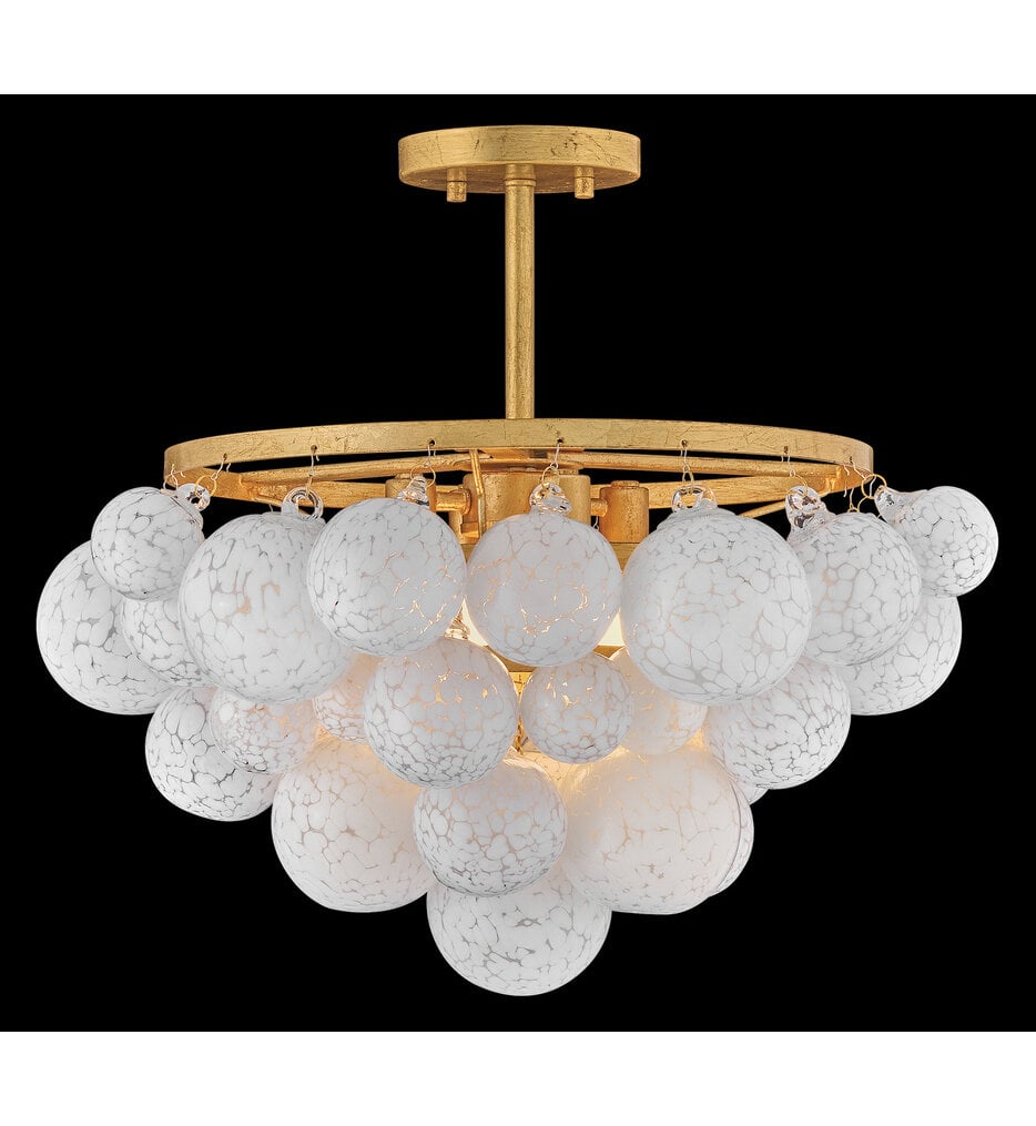 Marabel 20.5" Semi-Flush Mount