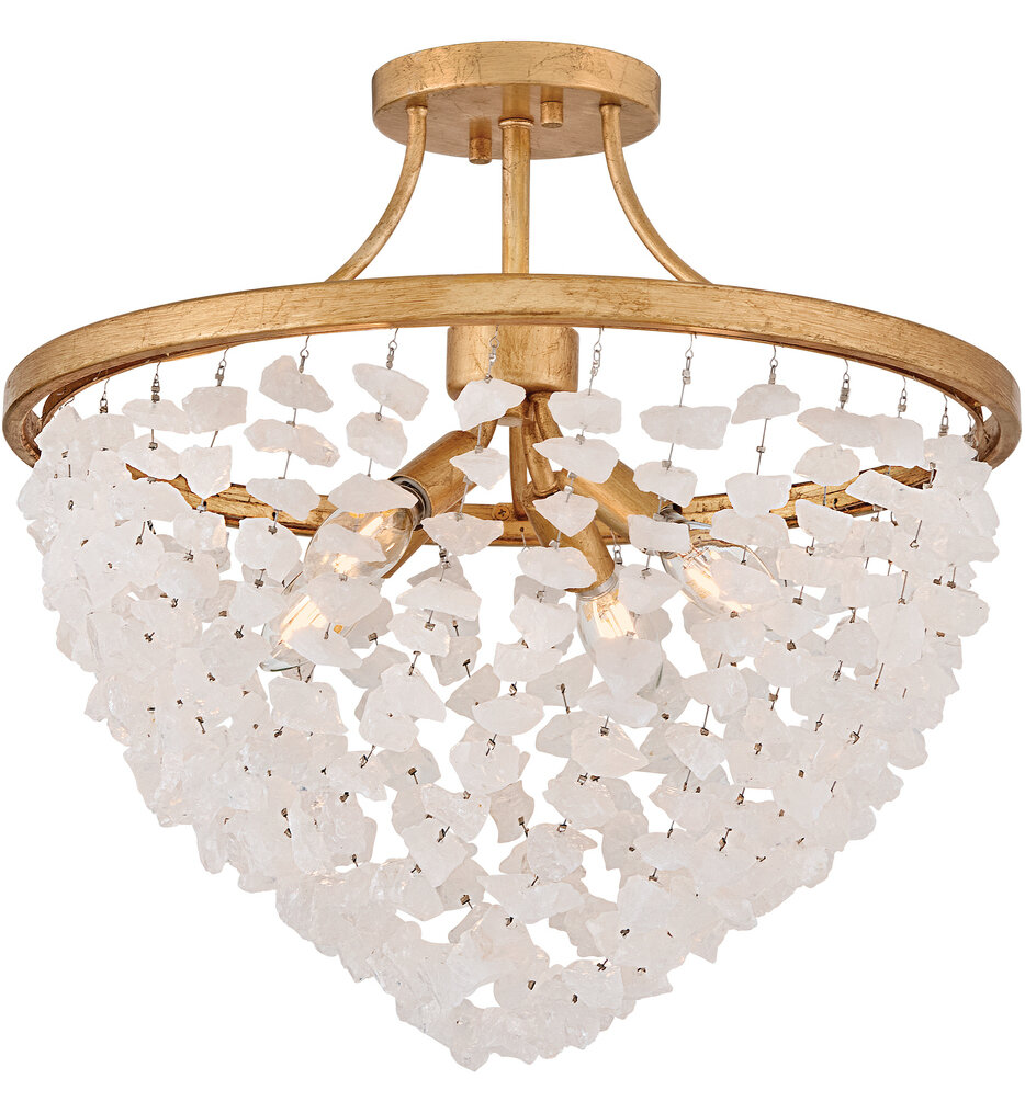 Myra 18" Semi-Flush Mount