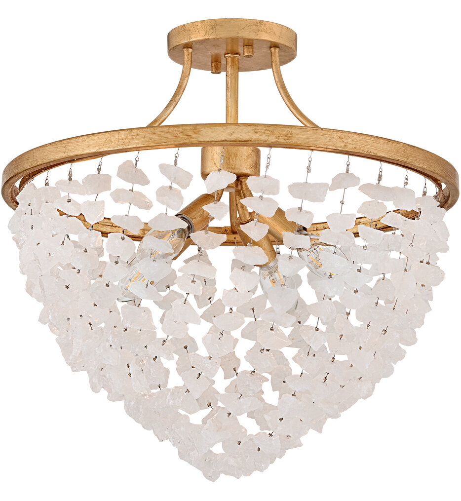 Myra 18" Semi-Flush Mount