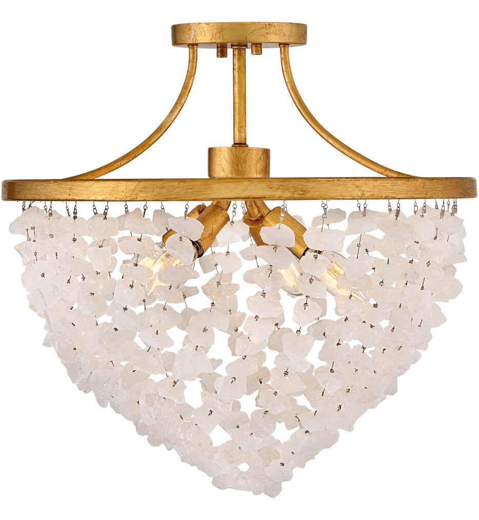 Myra 18" Semi-Flush Mount