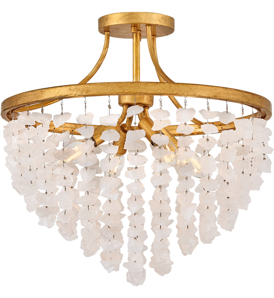 Myra 18" Semi-Flush Mount