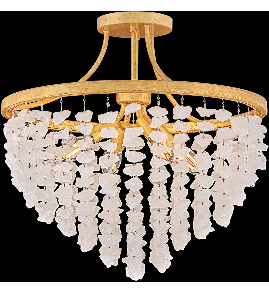 Myra 18" Semi-Flush Mount