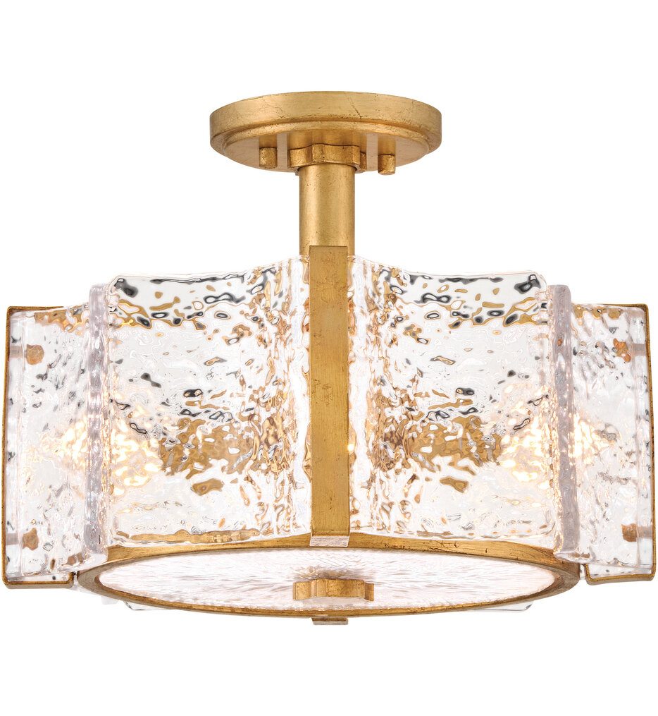 Fredrick Ramond - Florian 14.25" Semi-Flush Mount