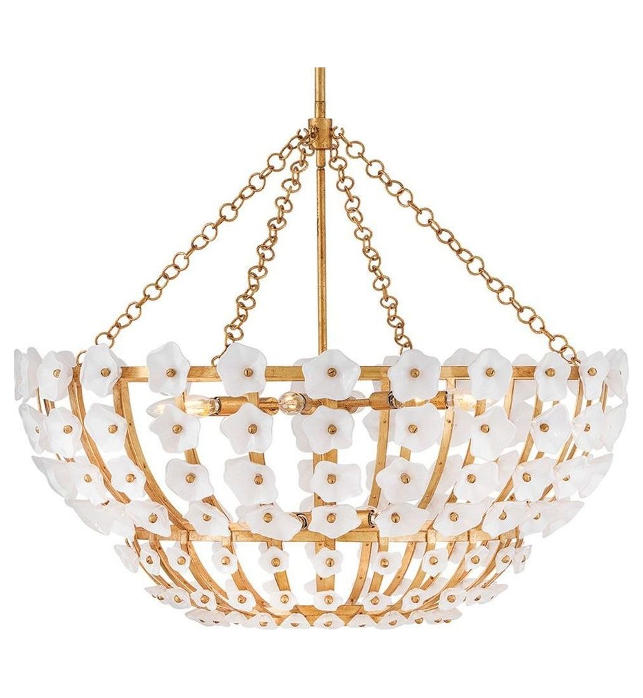 Fredrick Ramond - FR41636DA - Azalea 36-Inch Chandelier
