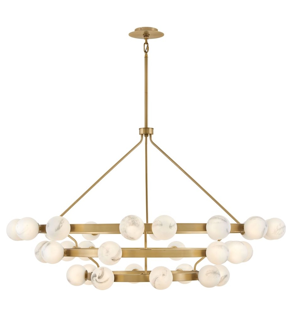 Fredrick Ramond - FR41908LCB - Selene 60-Inch Chandelier