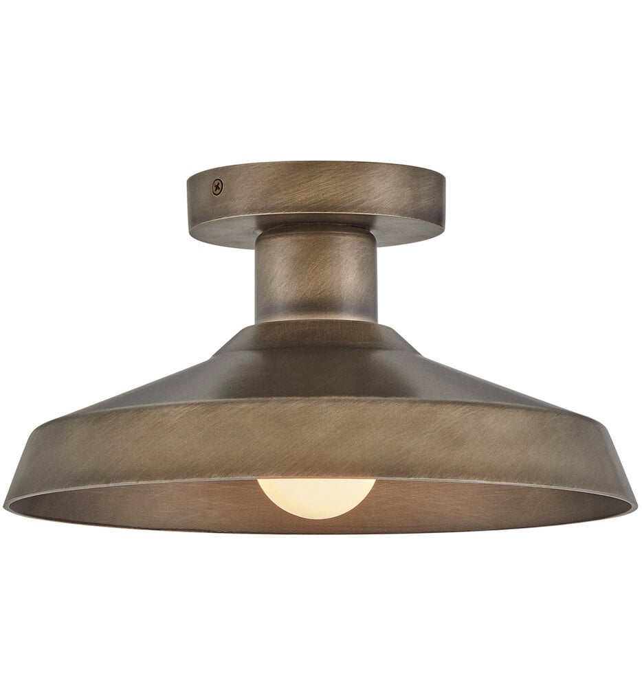 Forge 12" Outdoor Flush Mount
