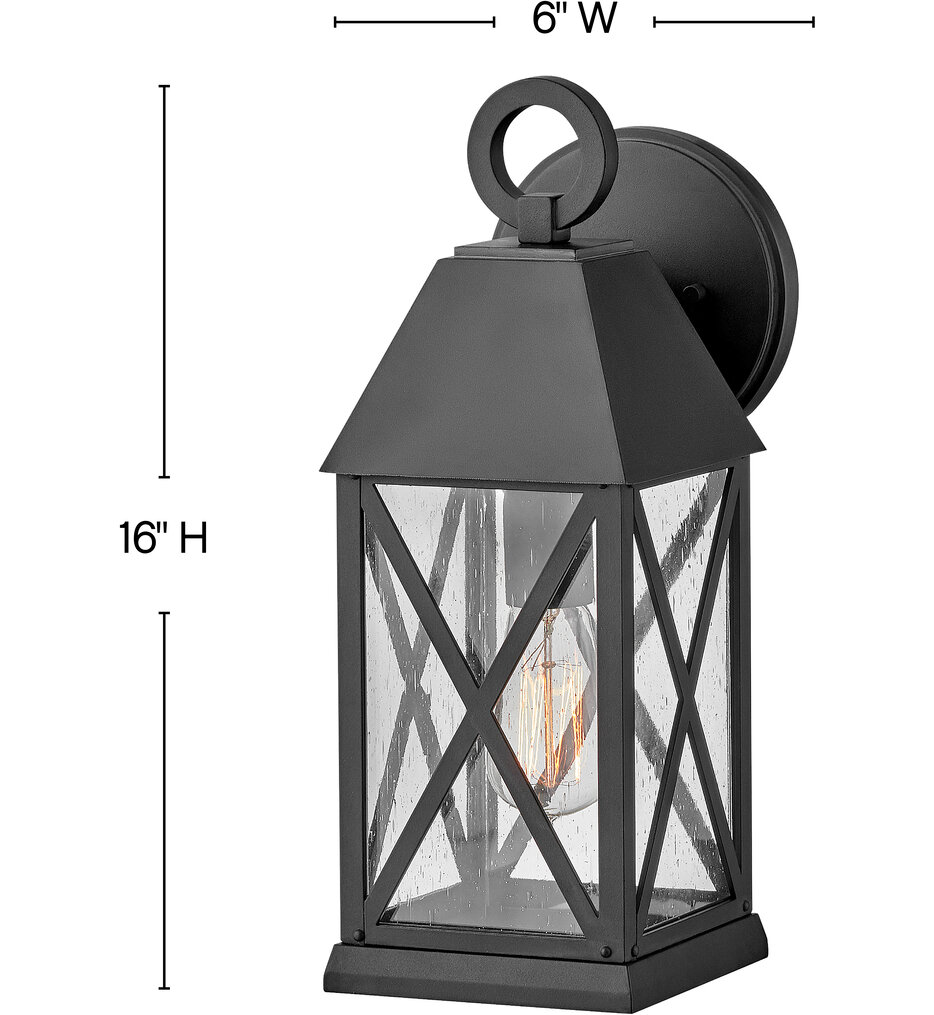 Briar 16" Outdoor Wall Sconce