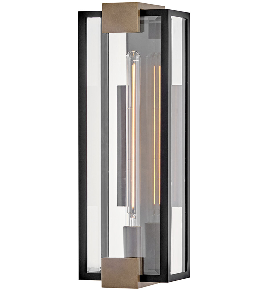 Hinkley Lighting - 29054BK - Bergen 22-Inch Outdoor Wall Sconce