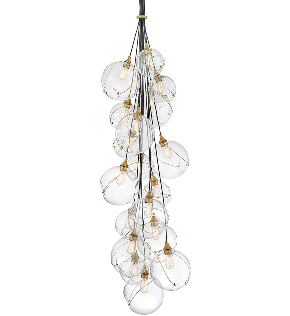 Hinkley Lighting - 30309HBR - Skye 39-Inch Chandelier