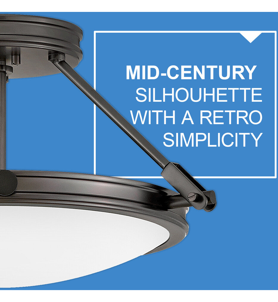 Collier 16.5" Semi-Flush Mount