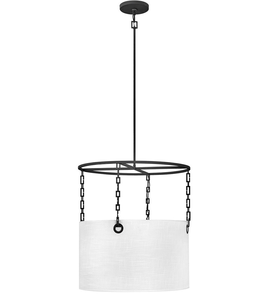 Hinkley Lighting - 38404BLK - Tribeca 24" Chandelier