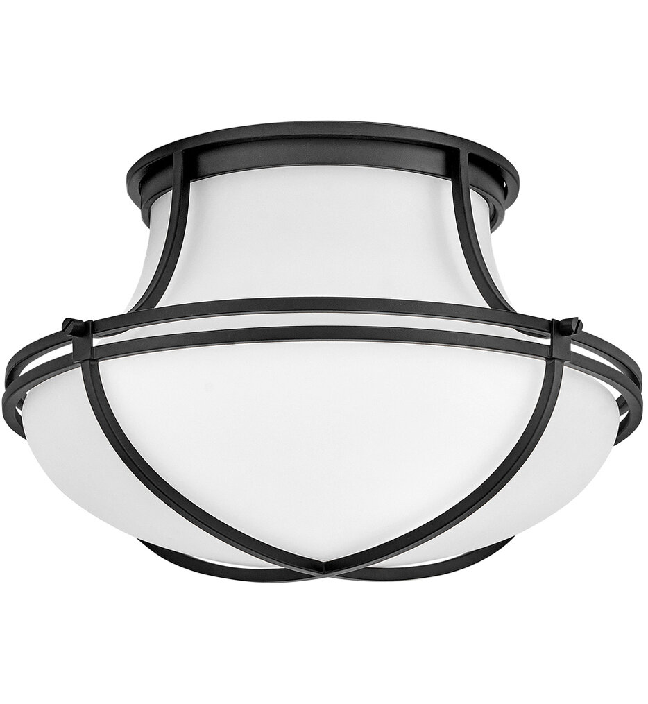 Hinkley Lighting - Saddler 15.25" Flush Mount