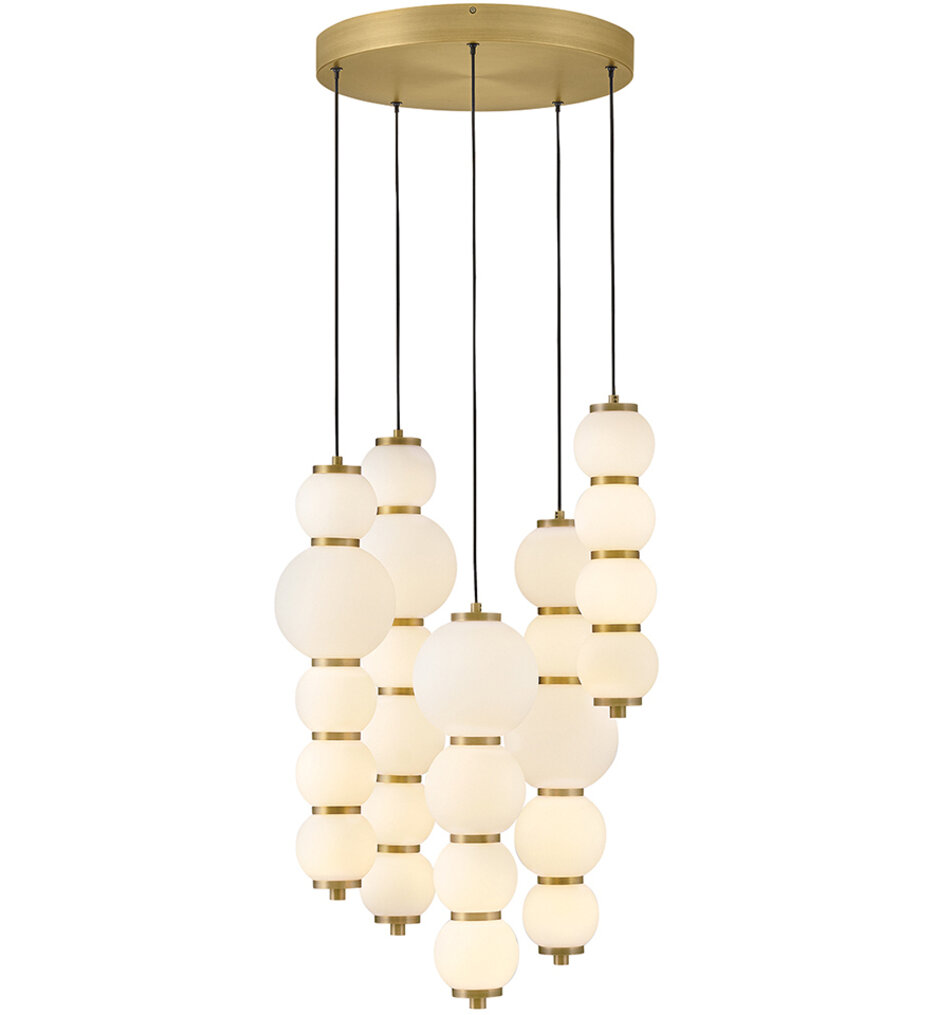 Hinkley Lighting - 47395LCB - Trigo 20-Inch Chandelier