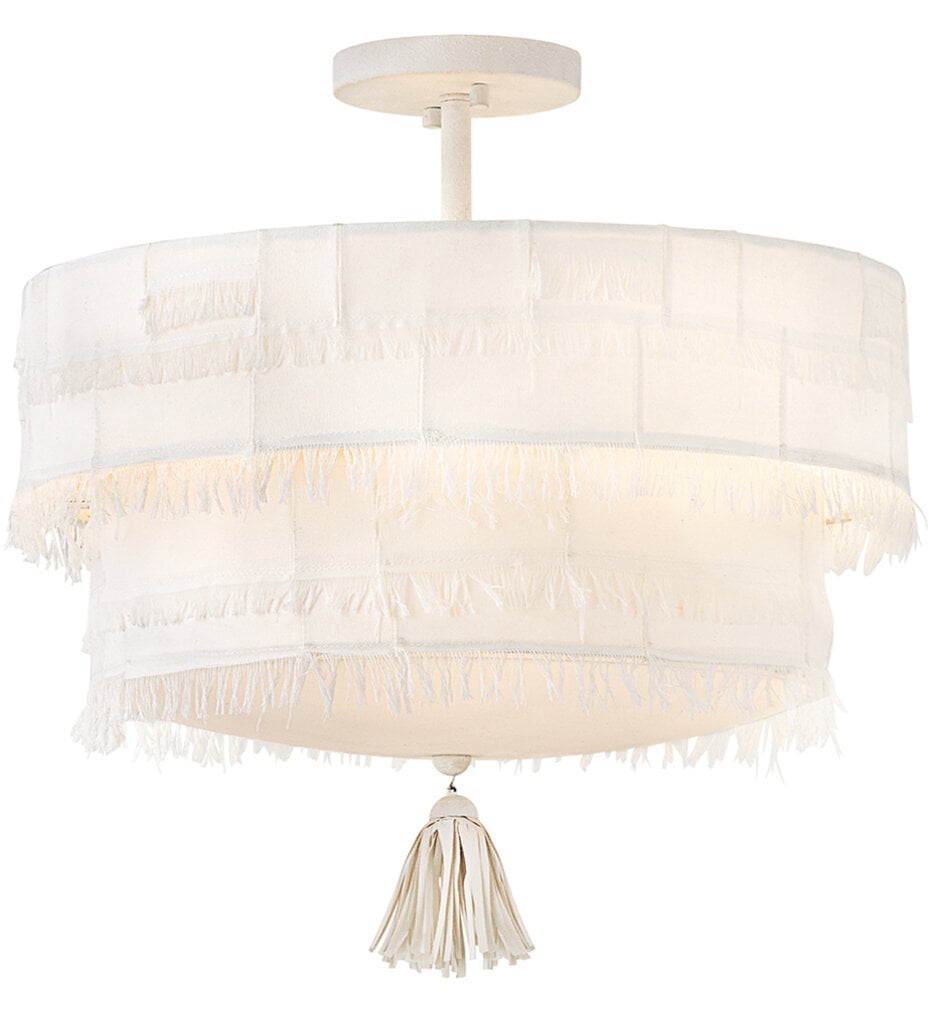 Hinkley Lighting - 47421TXP - Baya 19.25-Inch Semi-Flush Mount