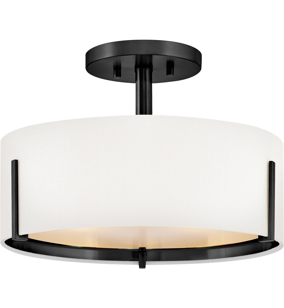 Halle 14.5" Semi-Flush Mount