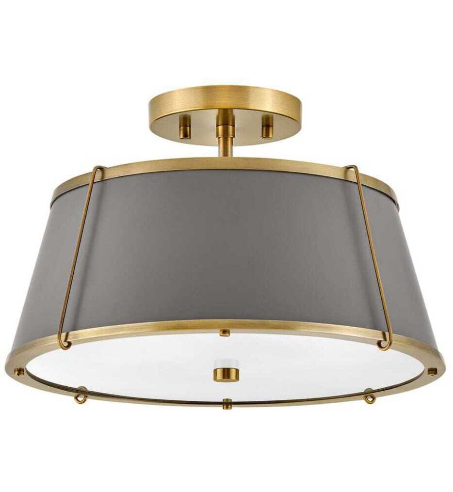Clarke 15" Semi-Flush