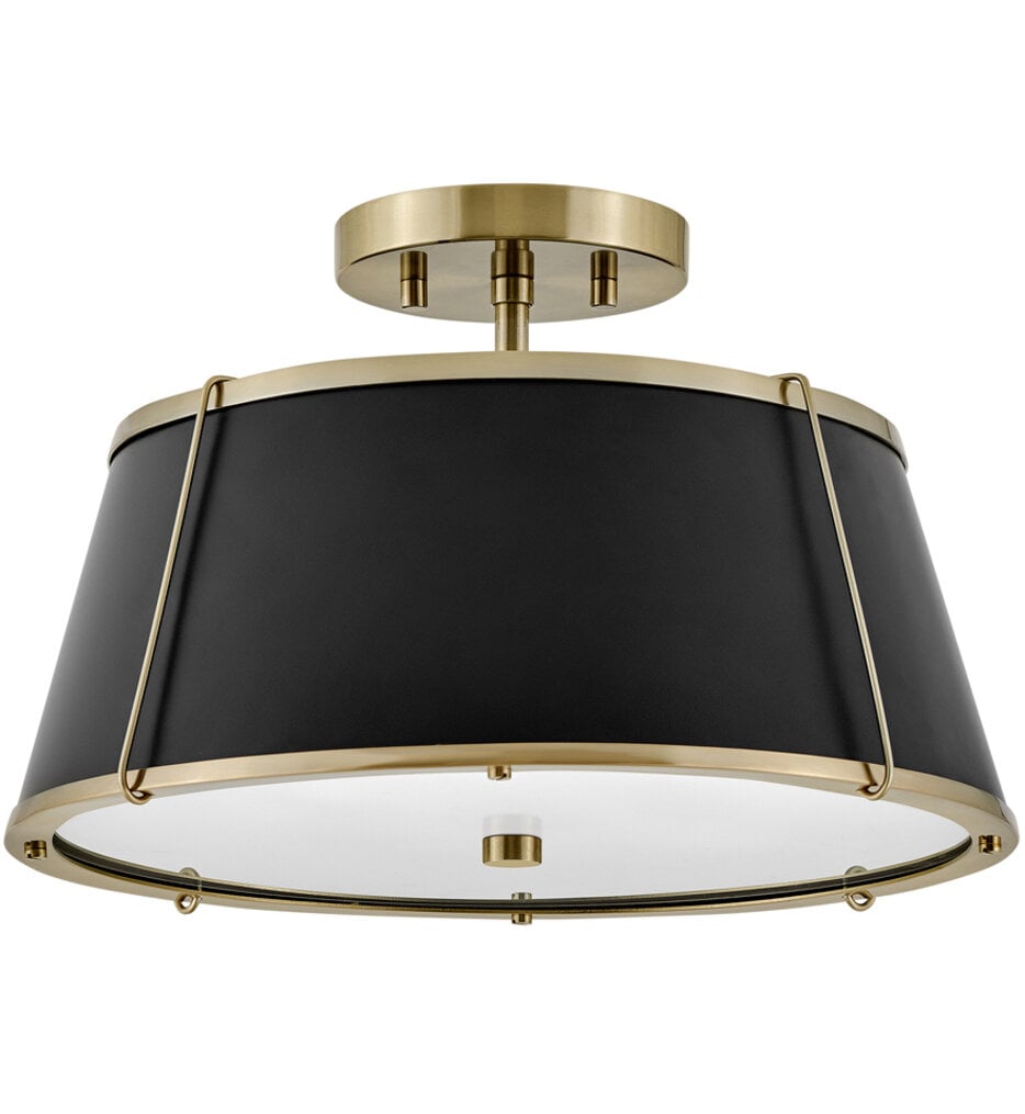 Clarke 15" Semi-Flush