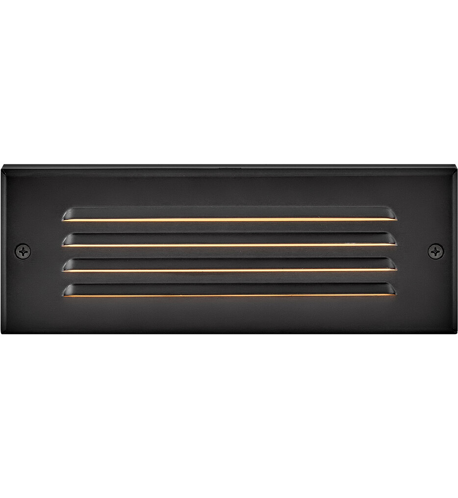 Hinkley Lighting - 55335SSB - Dash Louvered 8.75-Inch Outdoor Step Light