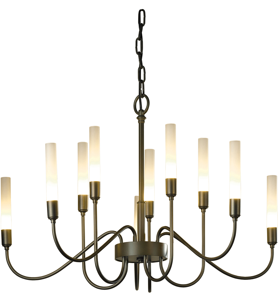 Hubbardton Forge - Lisse 10 Arm Chandelier