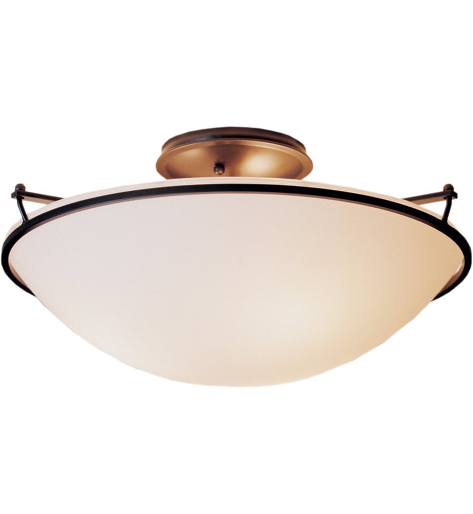 Plain Medium Semi-Flush