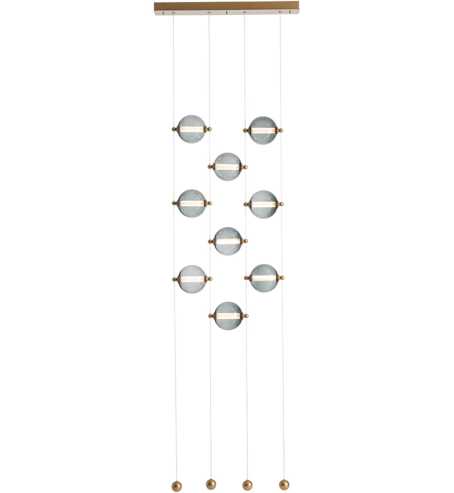 Abacus 9 Light Ceiling to Floor Pendant