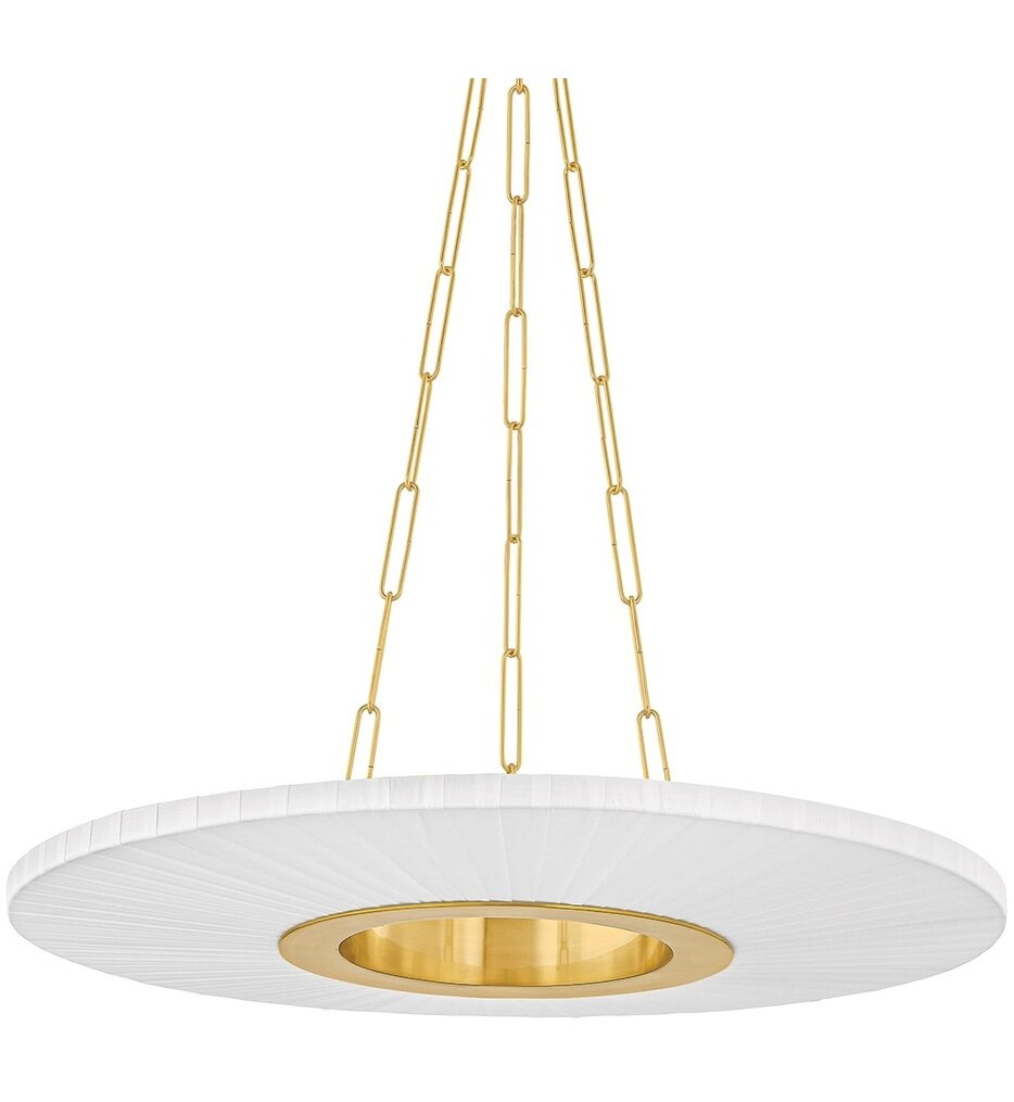 Hudson Valley - 2530-AGB - Prattsburgh 30" Chandelier
