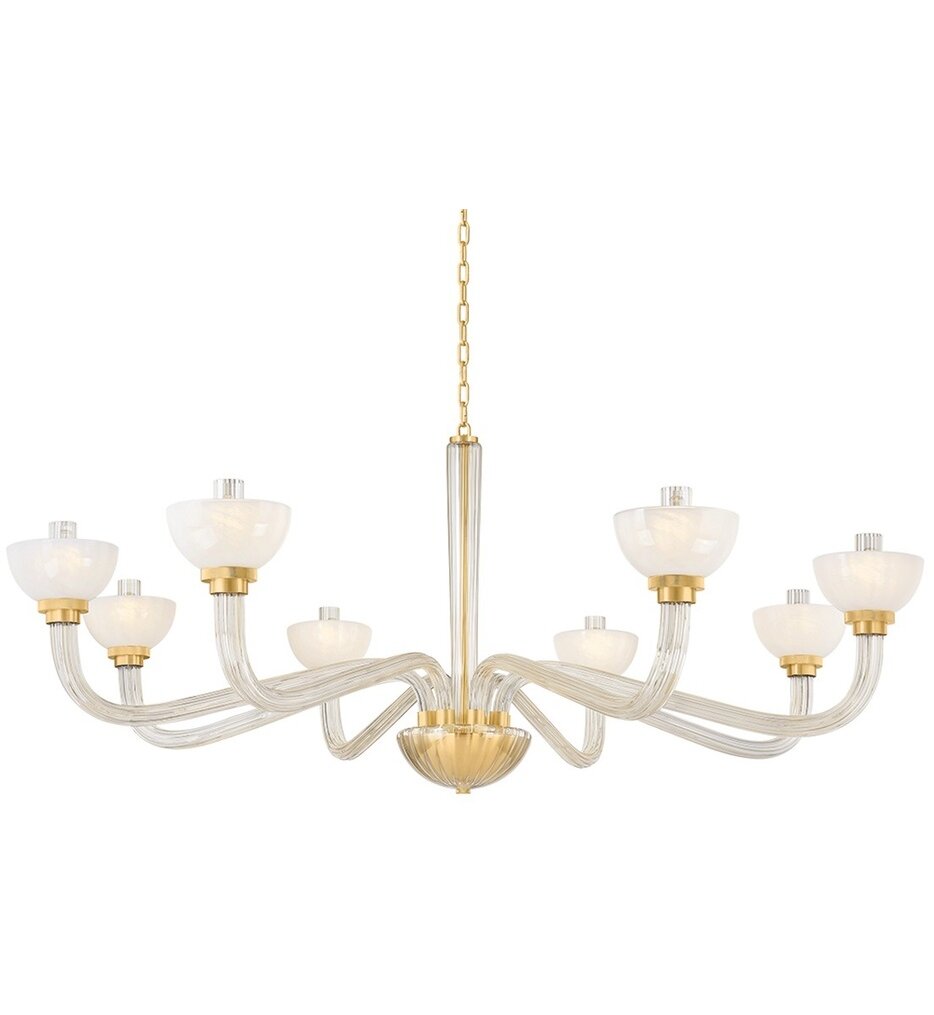 Hudson Valley - 3308-AGB - St. Lawrence 61.75" Chandelier