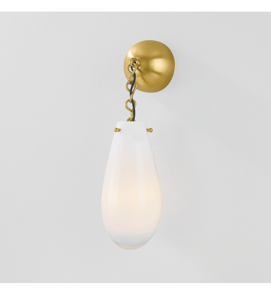 Hudson Valley - 3620-AGB - Clarkstown 18.75" Wall Sconce