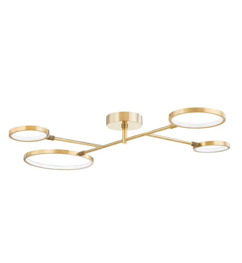 Hudson Valley - Saturn 43" Flush Mount