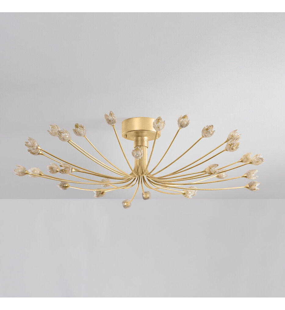 Hudson Valley - 5430-VGL - Falkirk 42" Semi-Flush Mount