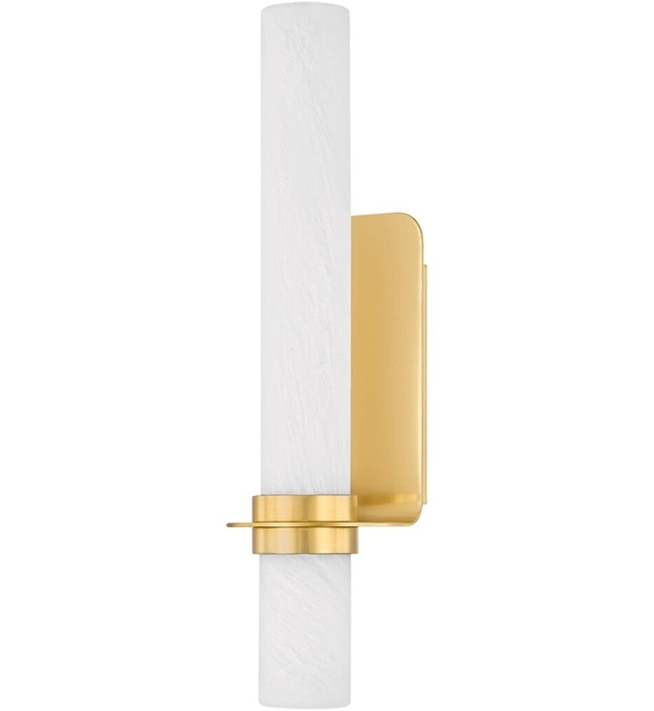 Hudson Valley - 5518-AGB - Groveland Station 18" Wall Sconce
