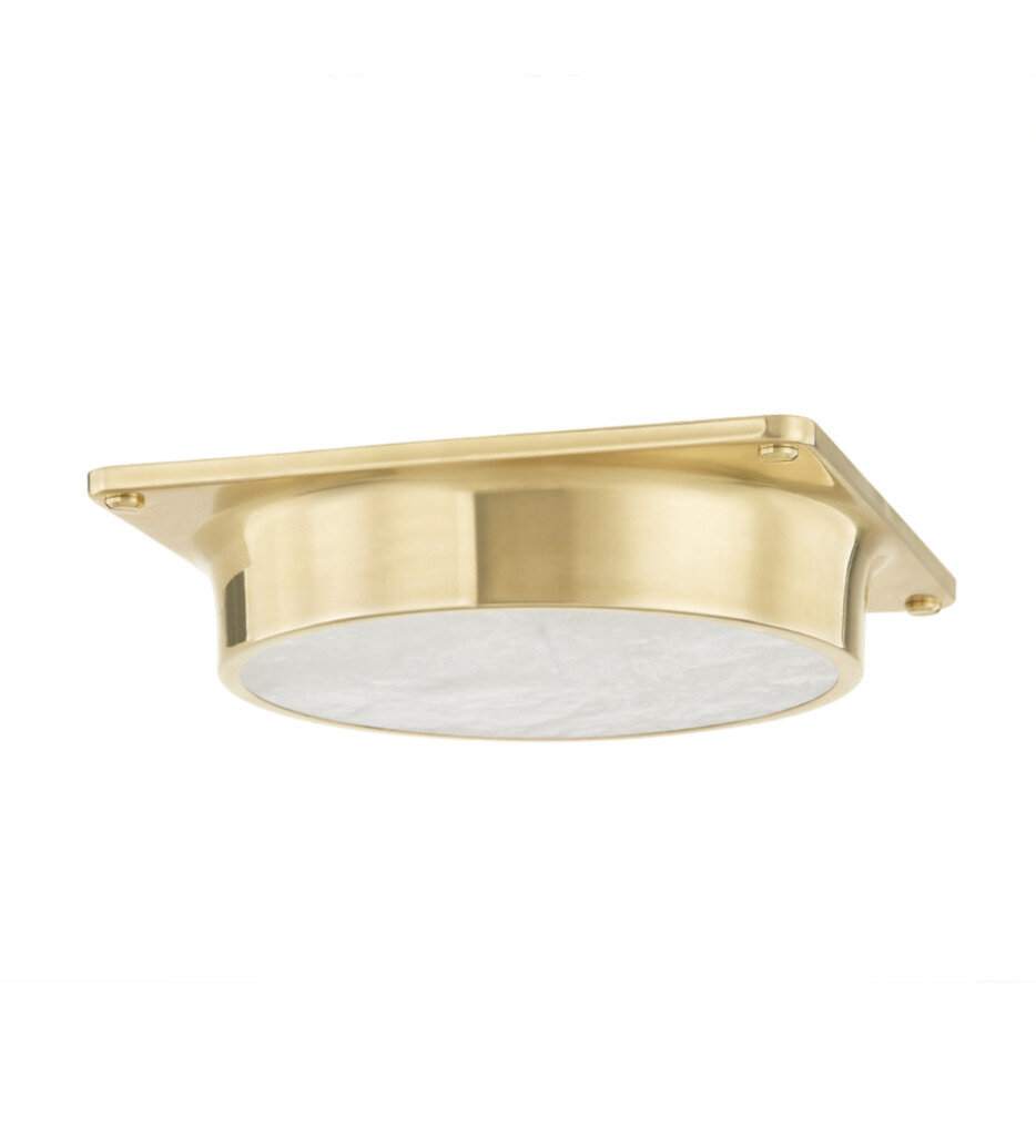 Hudson Valley - 8301-AGB - Greenwich 11.75" Flush Mount