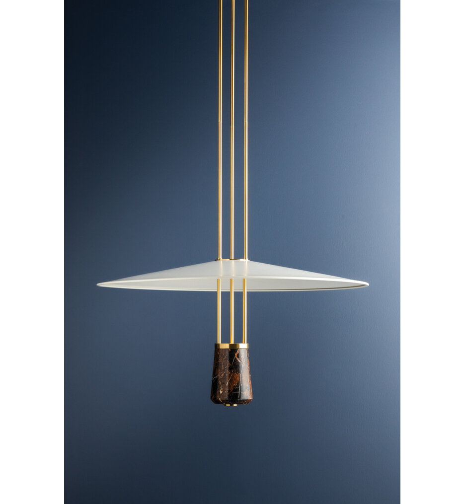 Hudson Valley - 8336-AGB/SWH - Barnegat 36" Pendant
