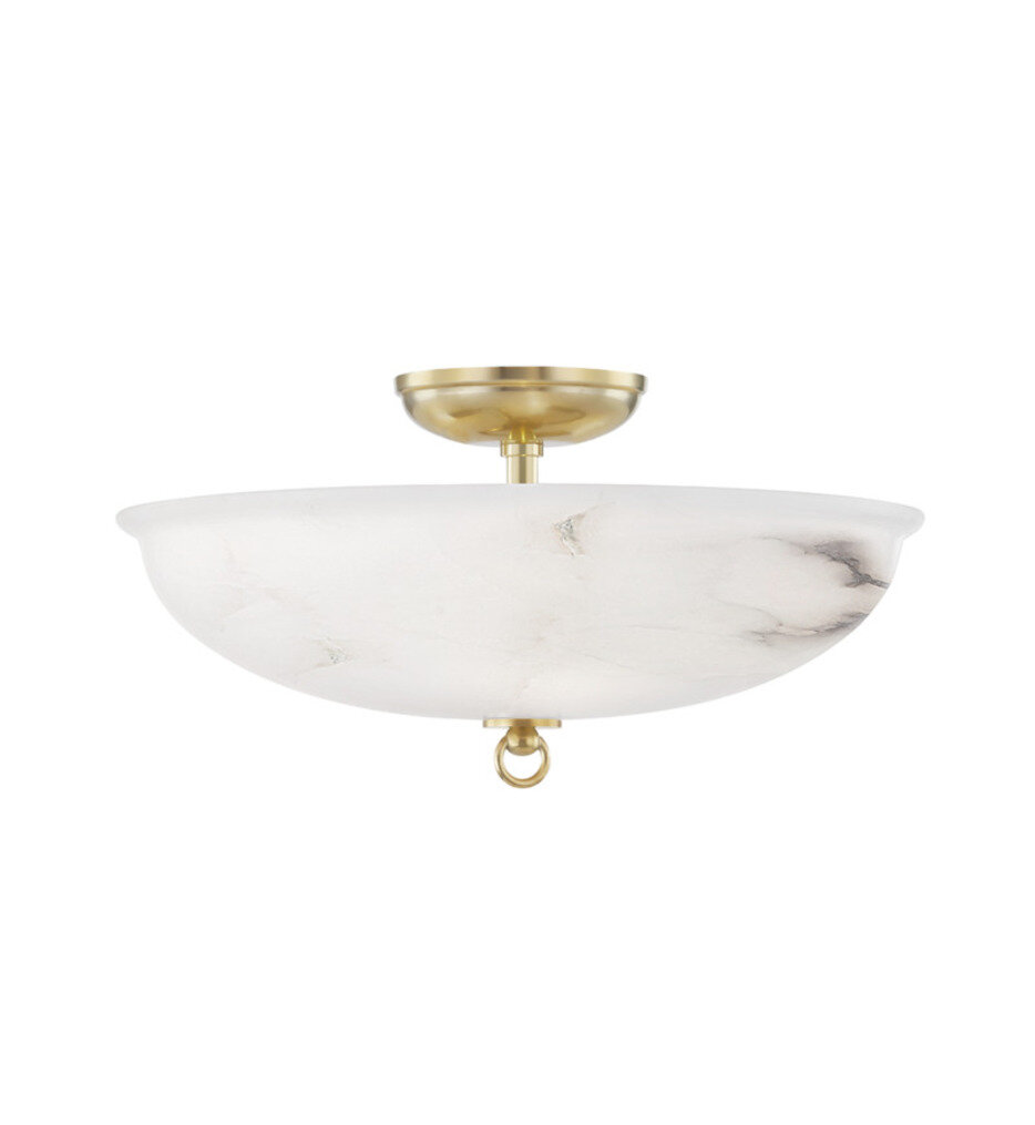 Hudson Valley - Somerset 16" Semi-Flush