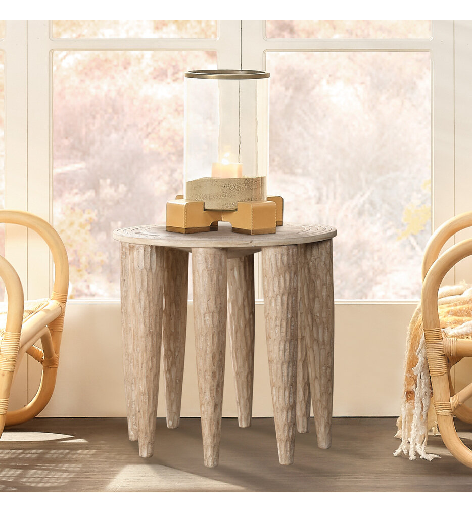 Jamie Young - Naga 22" Side Table