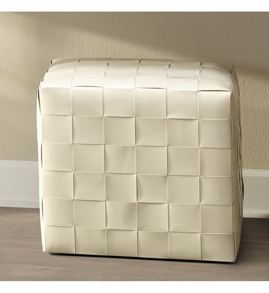 Jamie Young - Woven 18" Ottoman